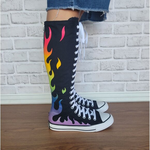 ⭐Converse Chuck Taylor All Star XXHi Pride Sz 6 Mens Shoes Sneaker Black A15779C - Picture 3 of 10